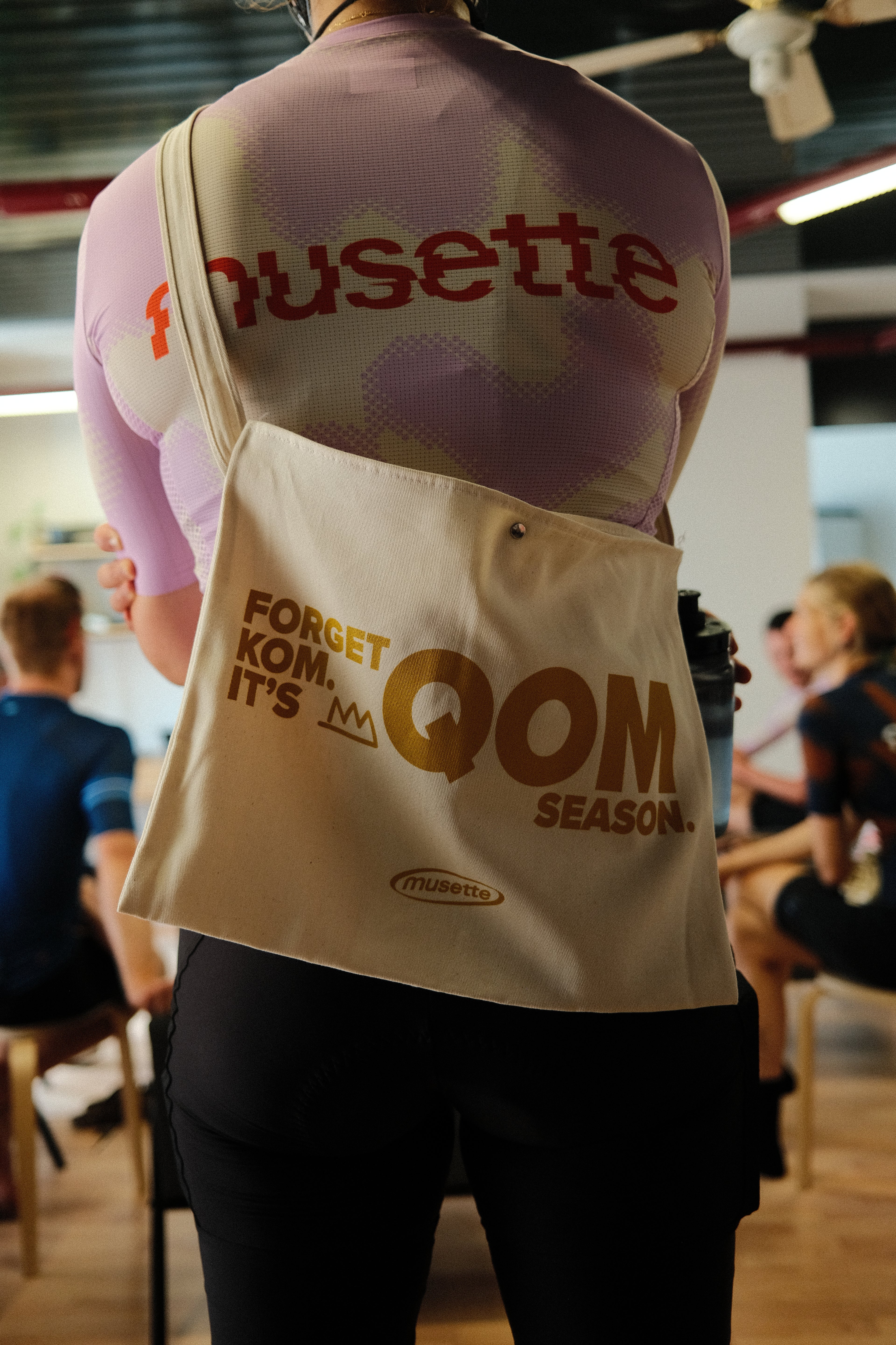 It's QOM season (Tour de France Femmes Edition) musette
