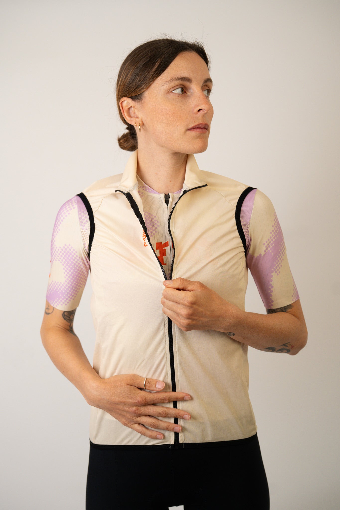 WOMEN's brut gilet butter