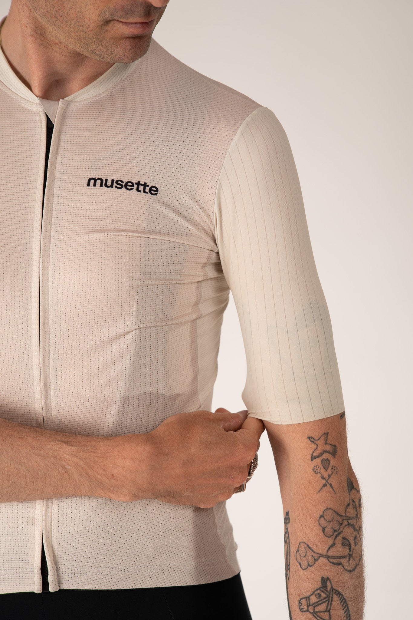 MEN's beige jersey