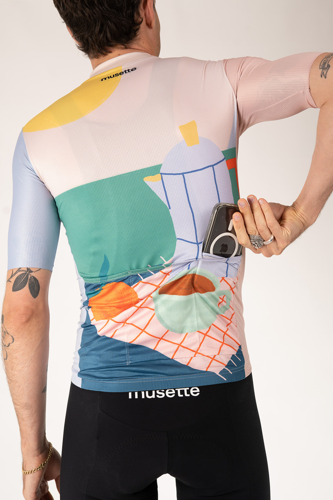 MEN's pastel déjeuner des champions jersey