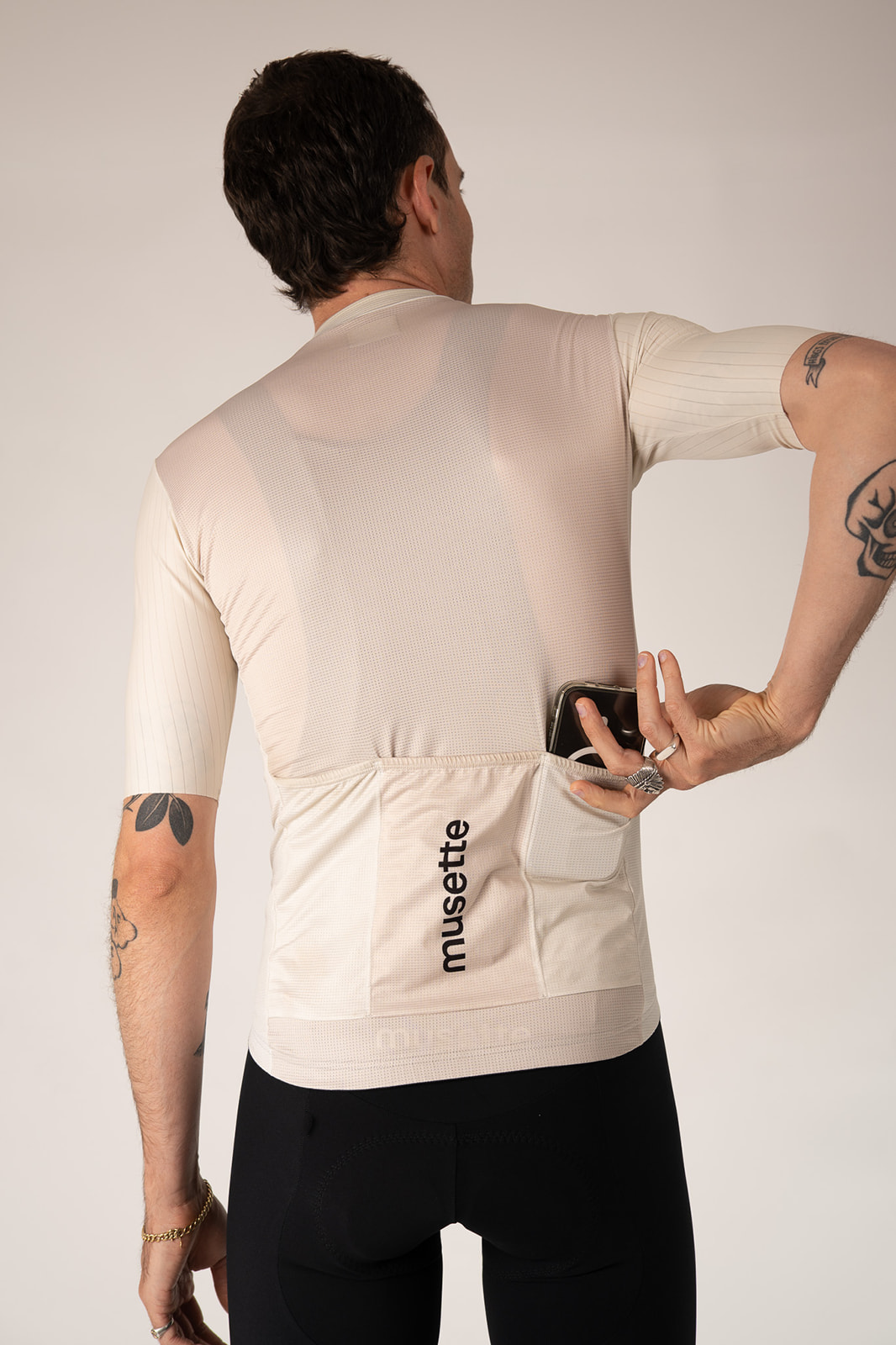 MEN's beige jersey
