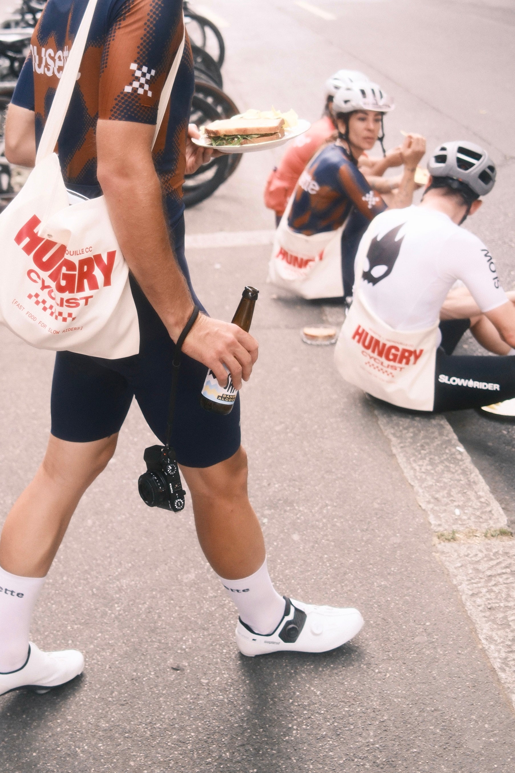 Musette x Patrouille CC Hungry Cyclist musette