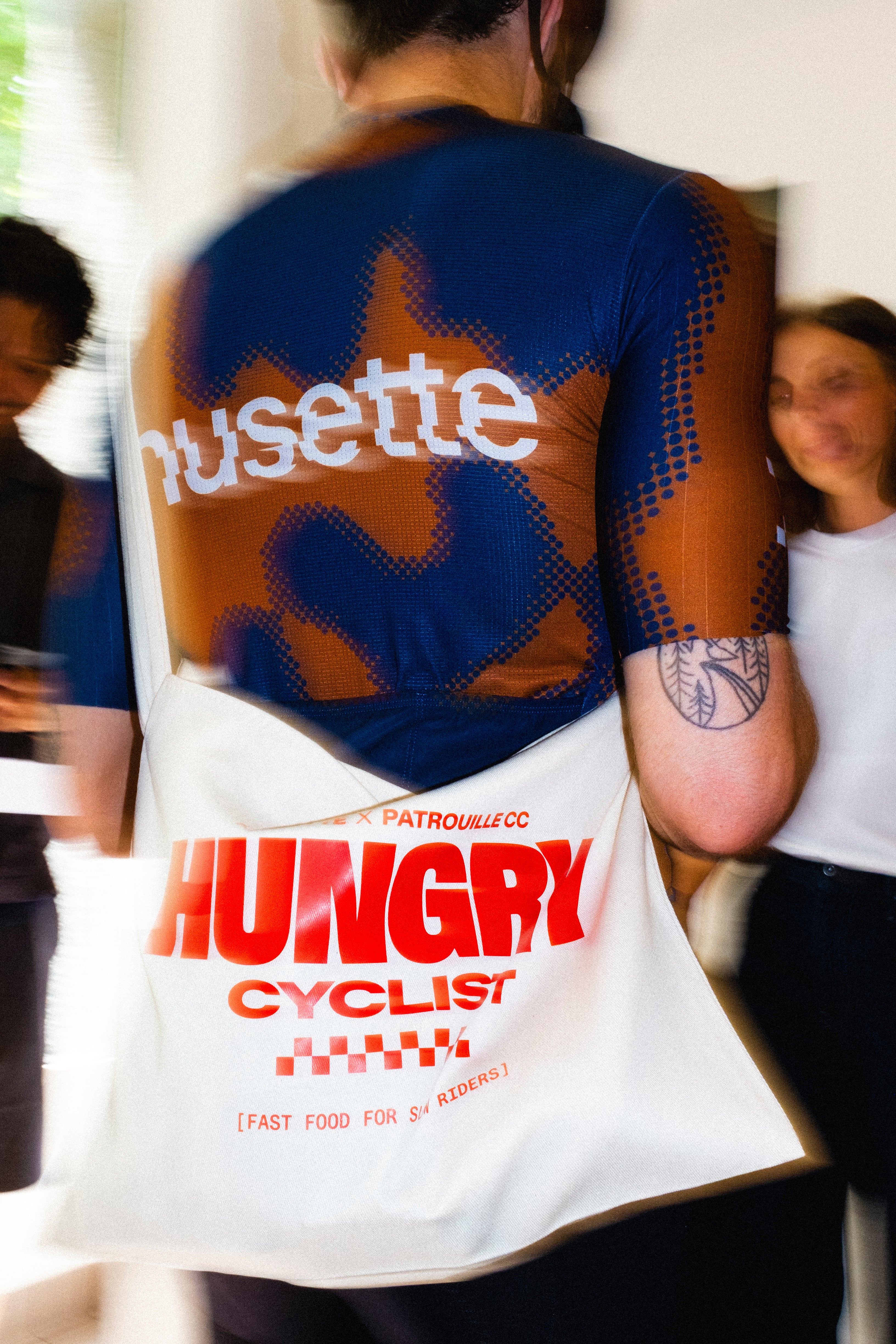 Musette x Patrouille CC Hungry Cyclist musette