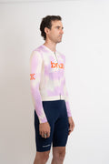 MEN's brut 2.0 butter/pink long sleeve jersey